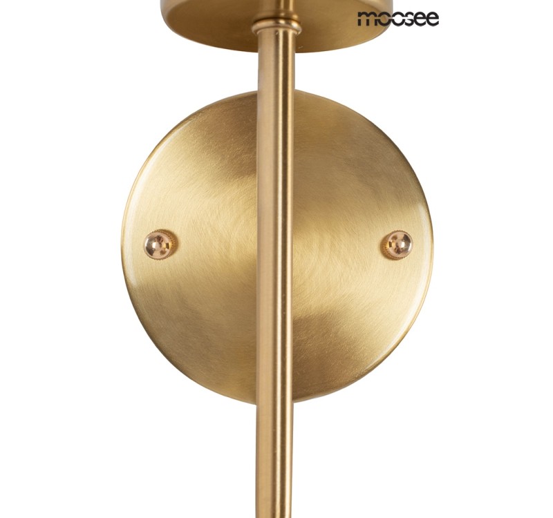 MOOSEE lampa ścienna TORCH złota