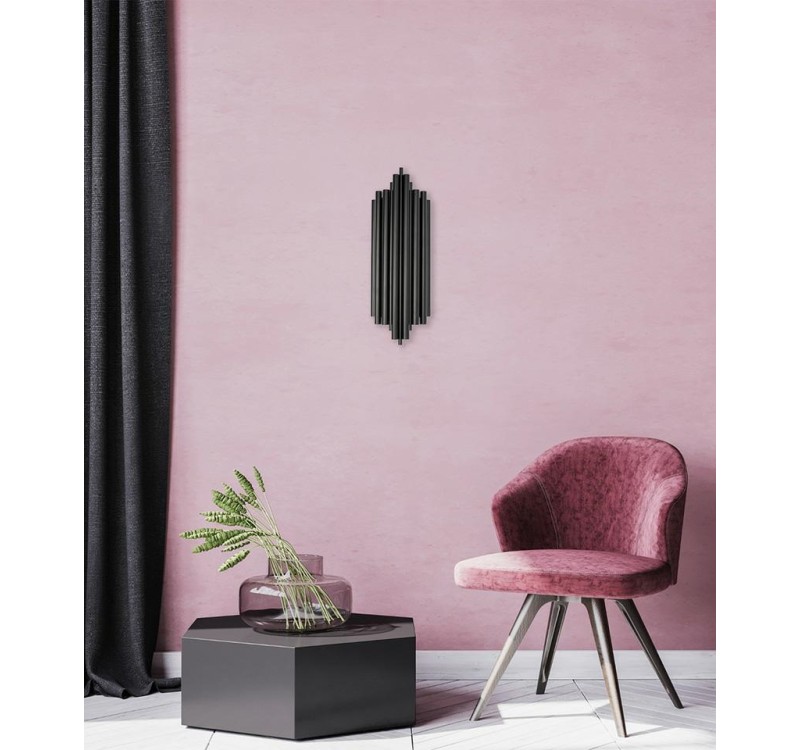 MOOSEE lampa ścienna HARMONIC BLACK czarna