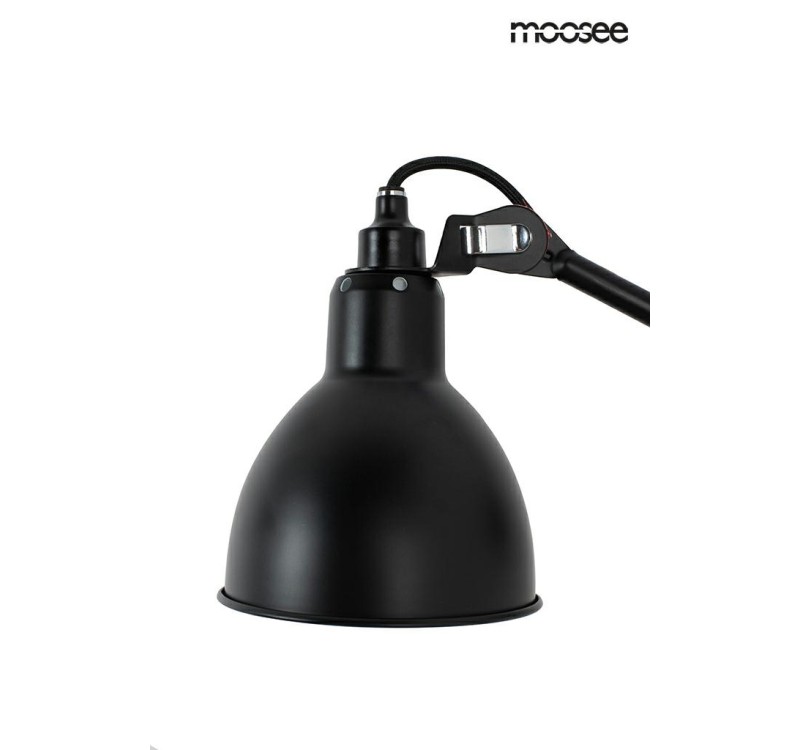 MOOSEE lampa ścienna FRANK czarna