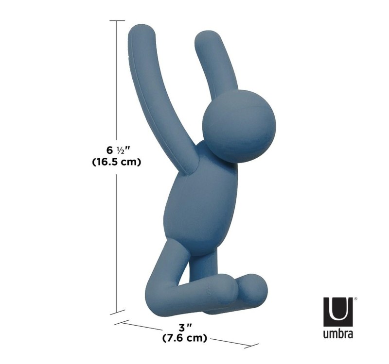 UMBRA haczyk ścienny BUDDY granatowo - zielono - biały