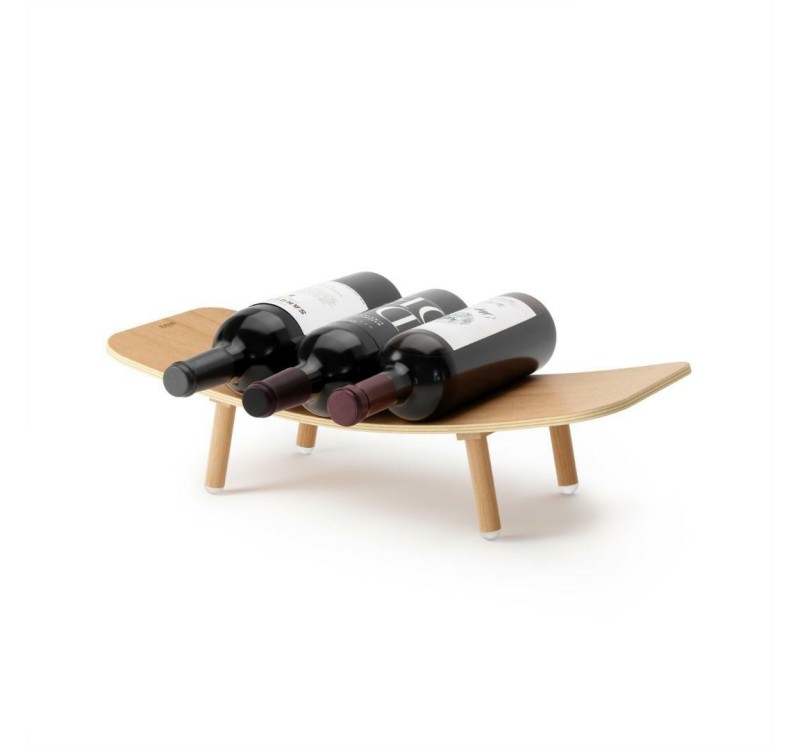 UMBRA stojak na wino VINOLA naturalny