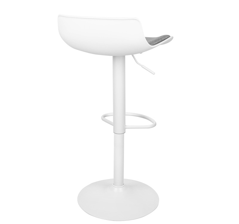 Krzesło barowe SNAP BAR TAP regulowane białe