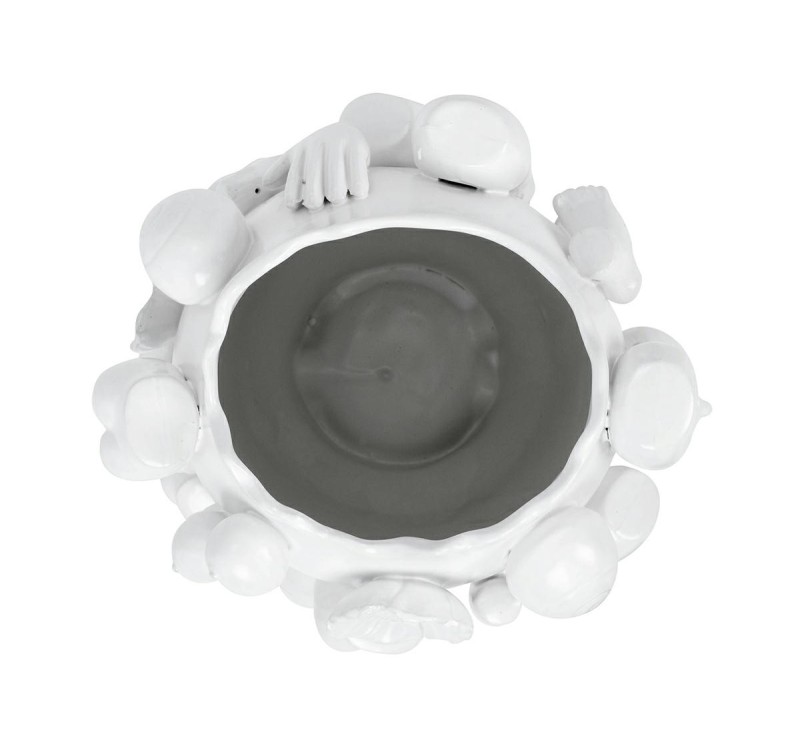 KARE wazon dekoracyjny BODY PARTS 37cm biały