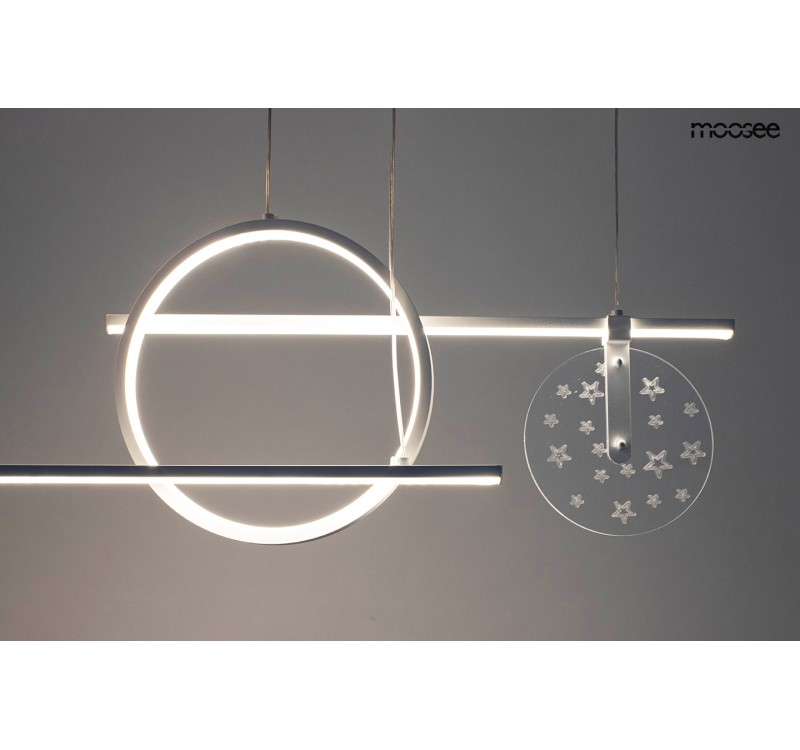 MOOSEE lampa wisząca STARS biała