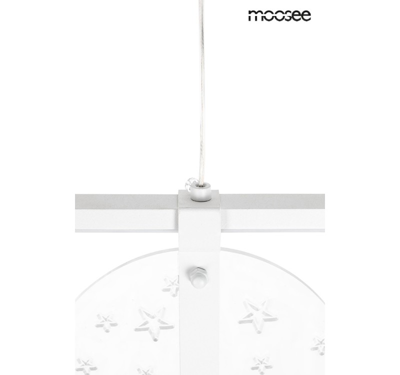 MOOSEE lampa wisząca STARS biała