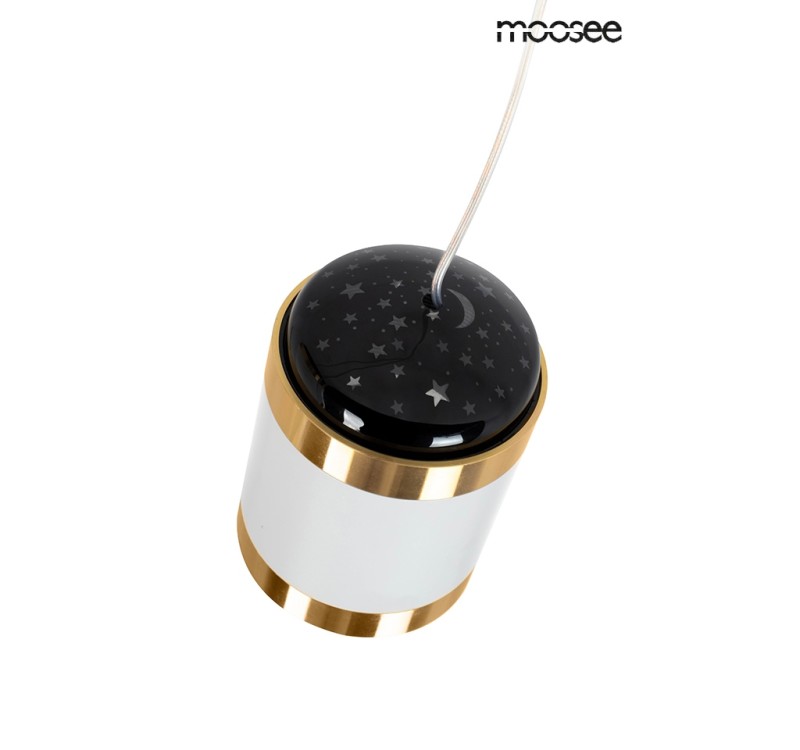 MOOSEE lampa wisząca STARS biała