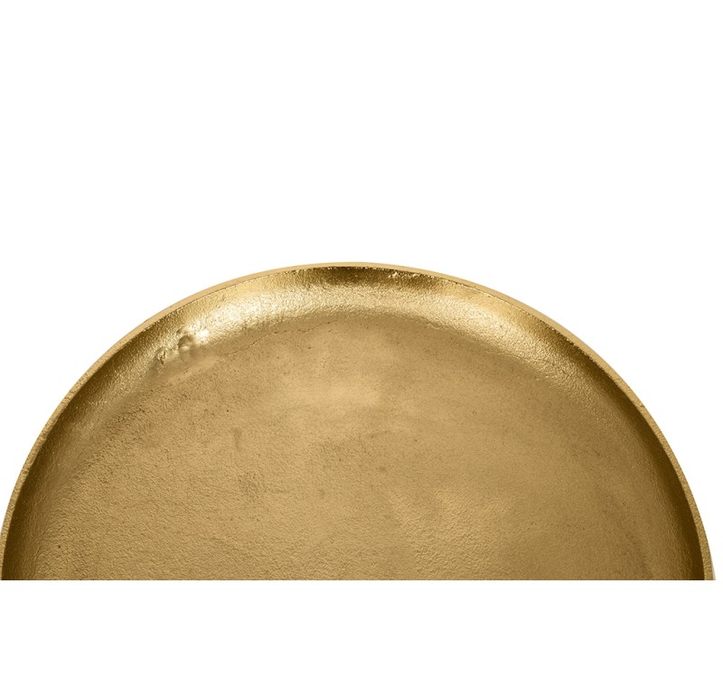 KARE stolik PLATEAU UNO 45 złoty