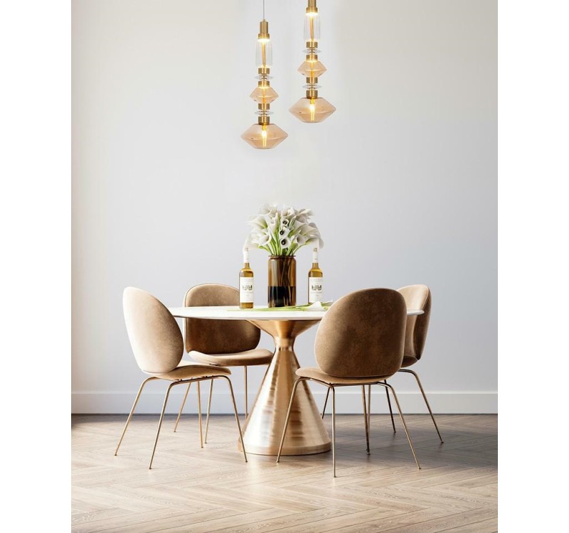 MOOSEE lampa wisząca VASO złota