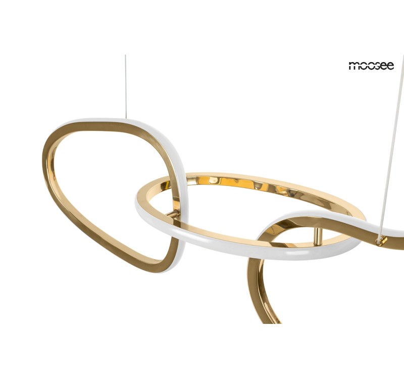 MOOSEE lampa wisząca JAZZ 3 złota