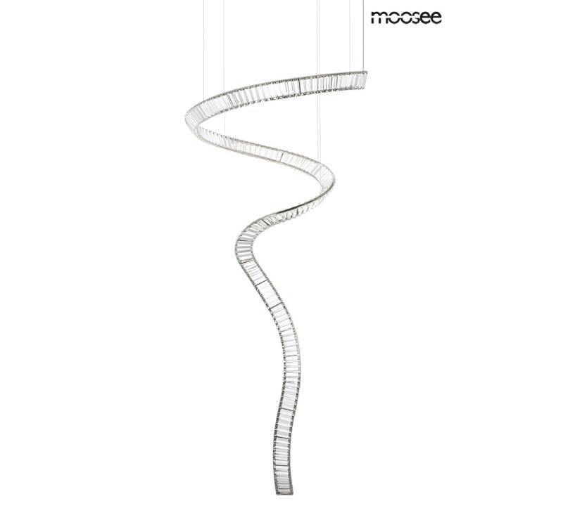 MOOSEE lampa wisząca WAVE CORDON 1A chrom