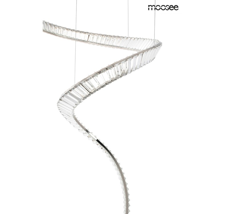 MOOSEE lampa wisząca WAVE CORDON 1A chrom