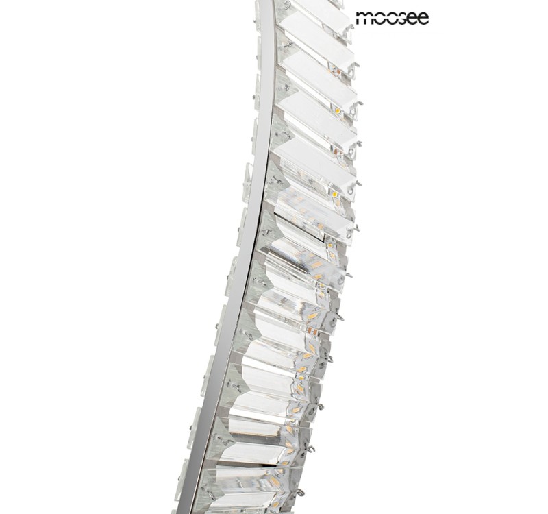 MOOSEE lampa wisząca WAVE CORDON 1A chrom
