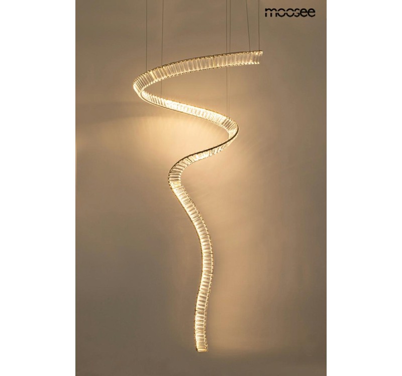 MOOSEE lampa wisząca WAVE CORDON 1A chrom