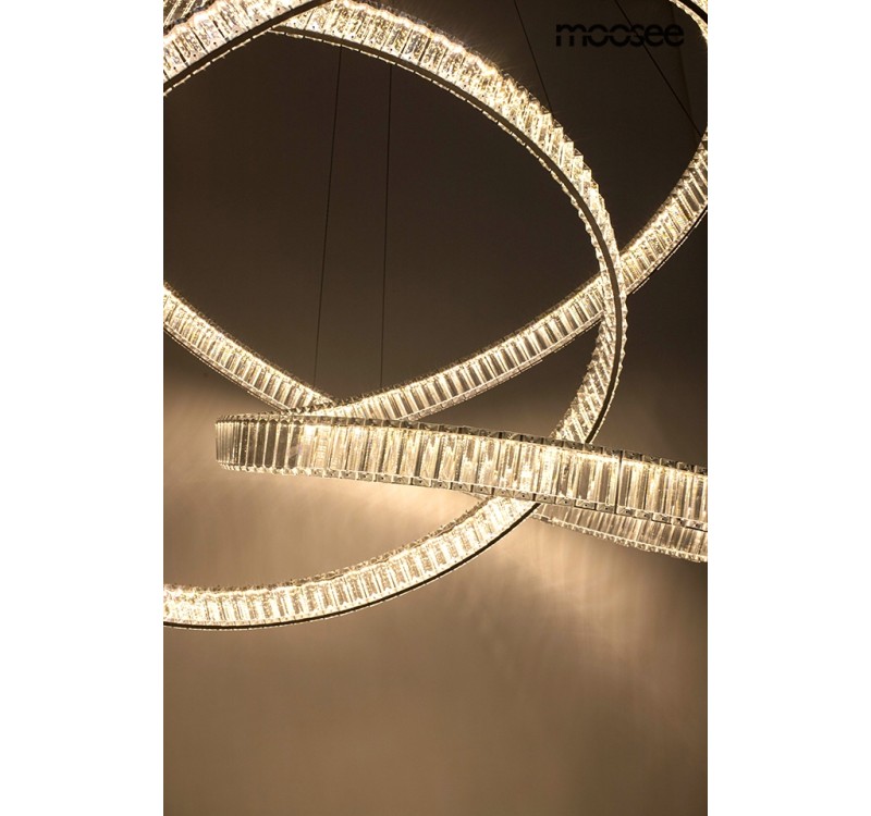 MOOSEE lampa wisząca WAVE 130 chrom