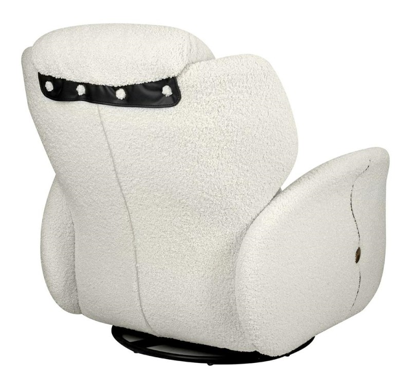 Fotel obrotowy TAPE TEDDY biały