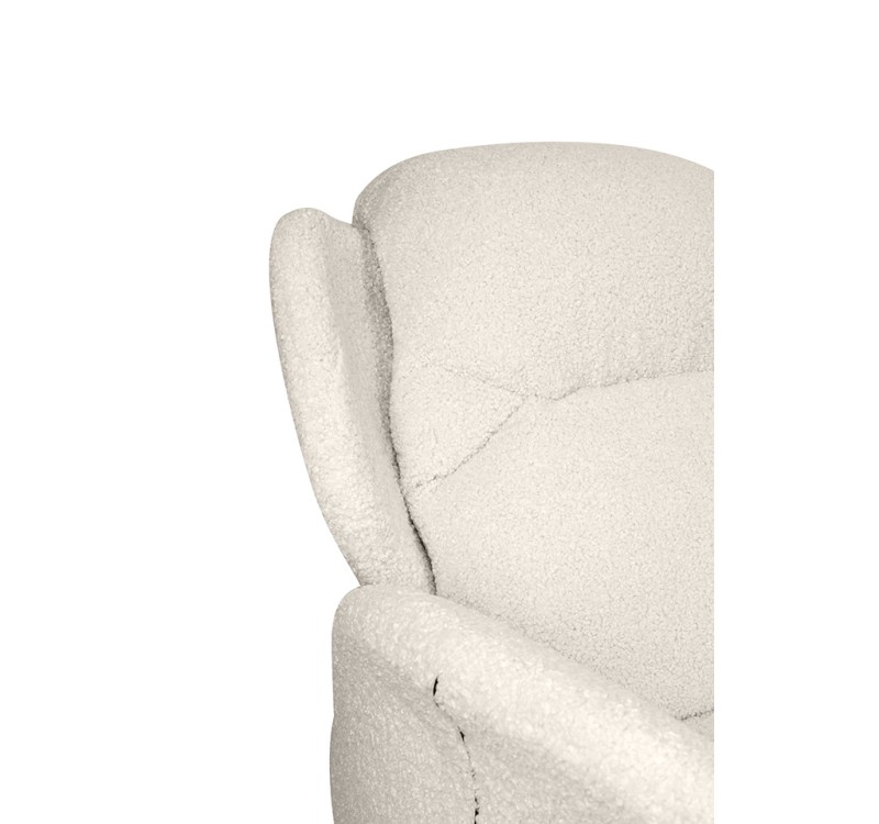 Fotel obrotowy TAPE TEDDY biały