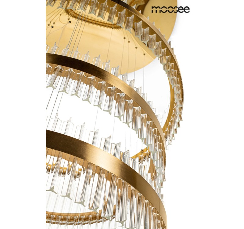 MOOSEE lampa wisząca GHIA 5 złota