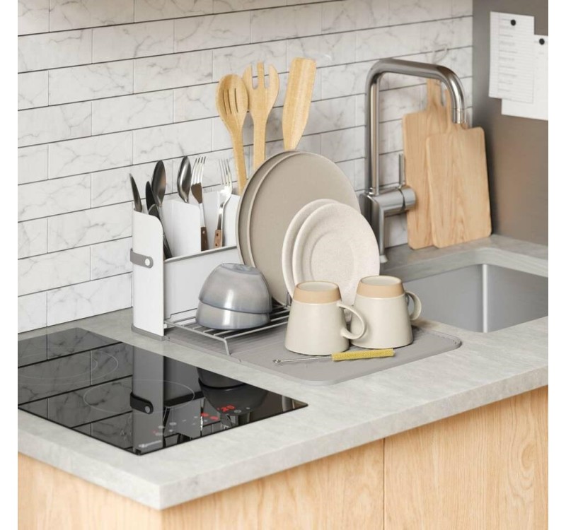 UMBRA suszarka do naczyń SLING biało-szara