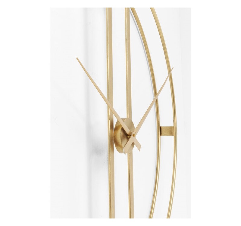 KARE zegar CLIP 107 złoty