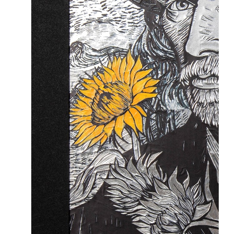 Obraz VAN SUNFLOWER 96x121 cm