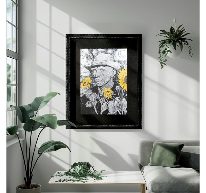 Obraz VAN SUNFLOWER 96x121 cm