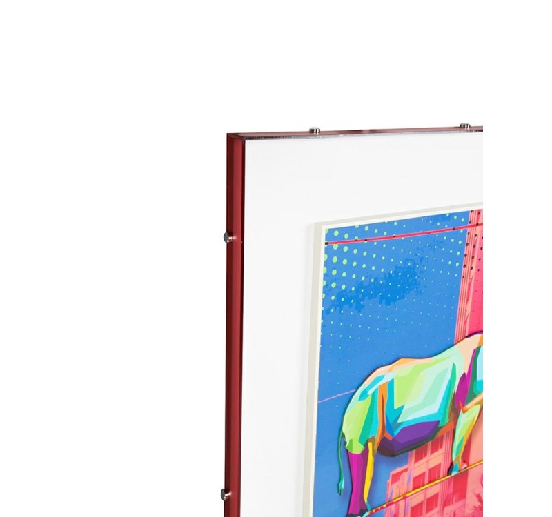 Obraz RHINO IN THE CITY 88x110 cm