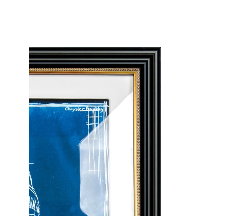 Obraz CHRYSLER ART DECO 69,5x114,5 cm