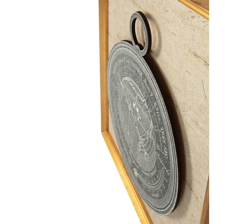 Obraz MYSTERY CLOCK 50x60 cm