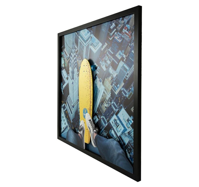 Obraz BIG CITY SKATER 130x130 cm