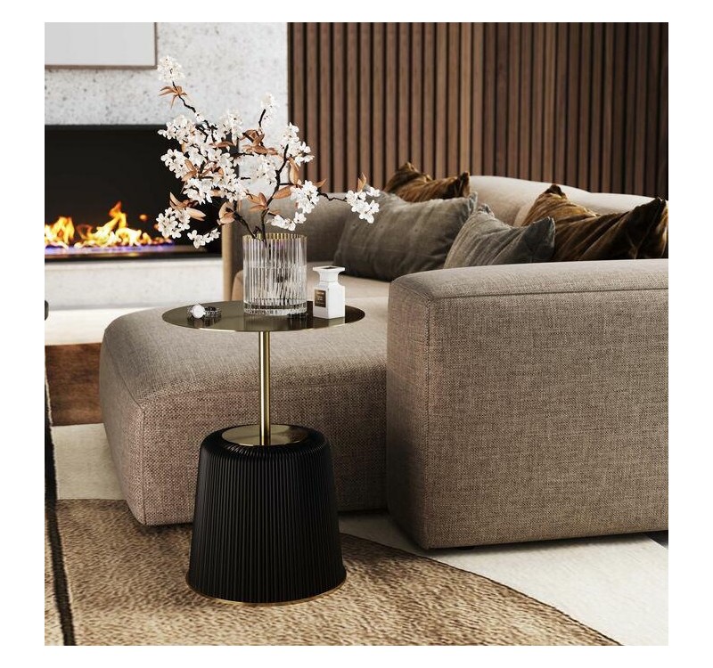 KARE stolik ENDLESS VEGAS 40 czarny