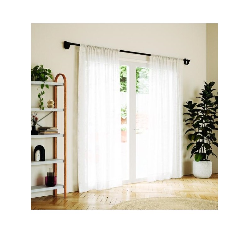 UMBRA karnisz BELLWOOD 107 - 305 cm       czarny