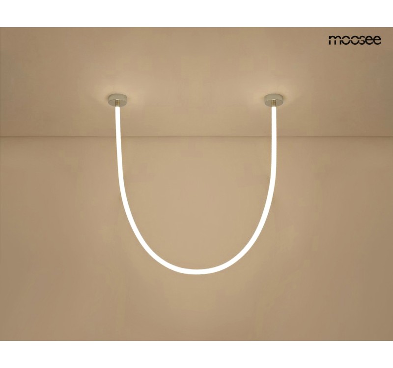 MOOSEE lampa wisząca LASSO 300 Smart      srebrna