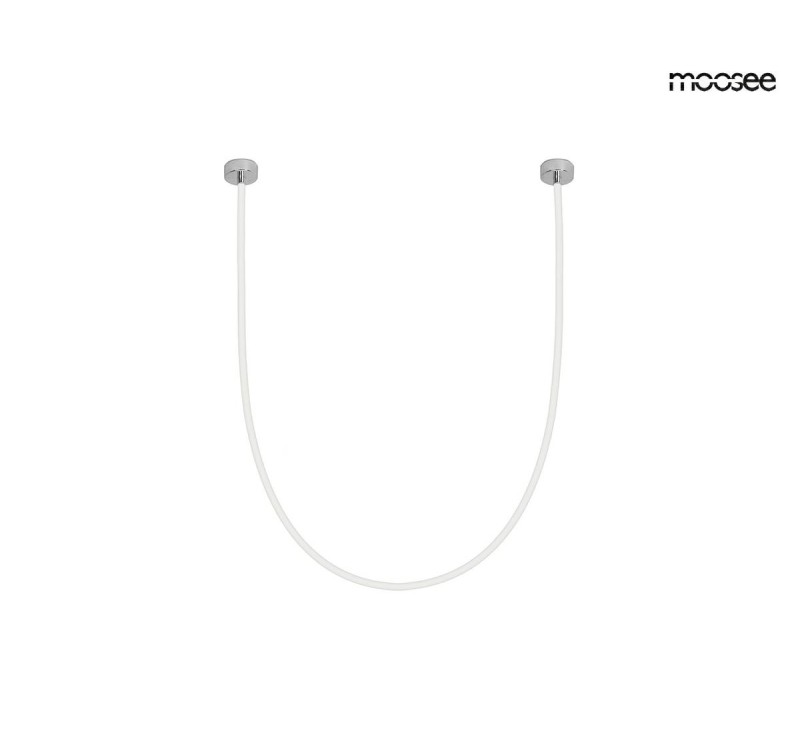 MOOSEE lampa wisząca LASSO 400 Smart      srebrna