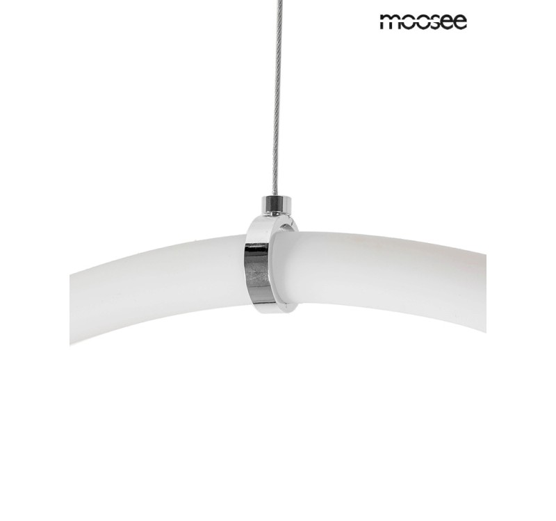 MOOSEE lampa wisząca LASSO 600 Smart      srebrna
