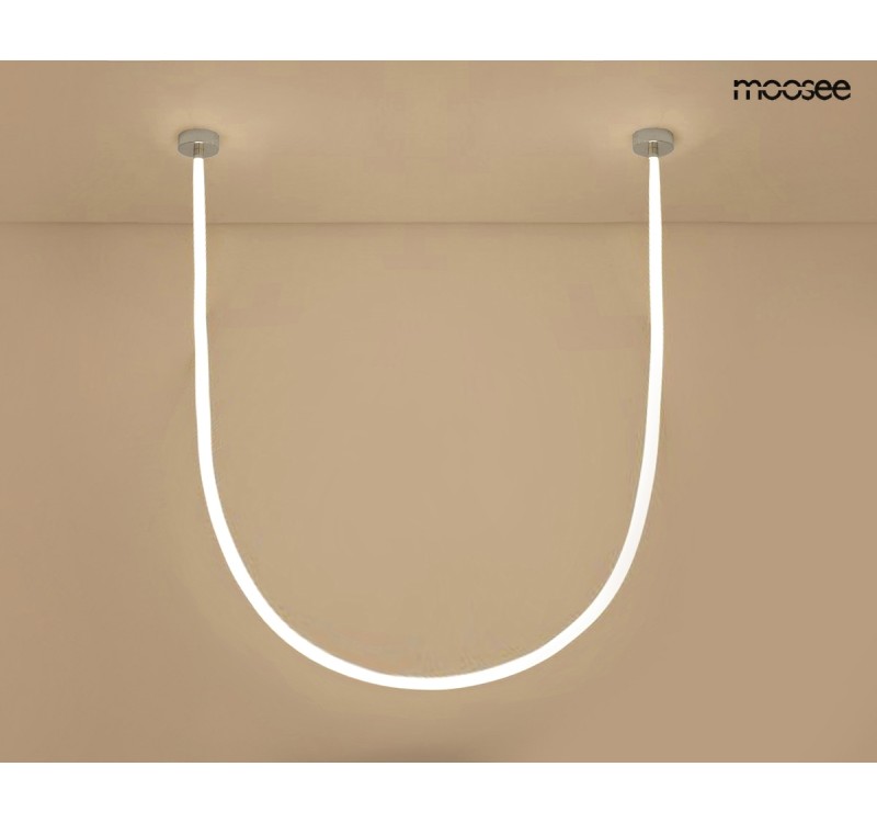 MOOSEE lampa wisząca LASSO 800 Smart      srebrna