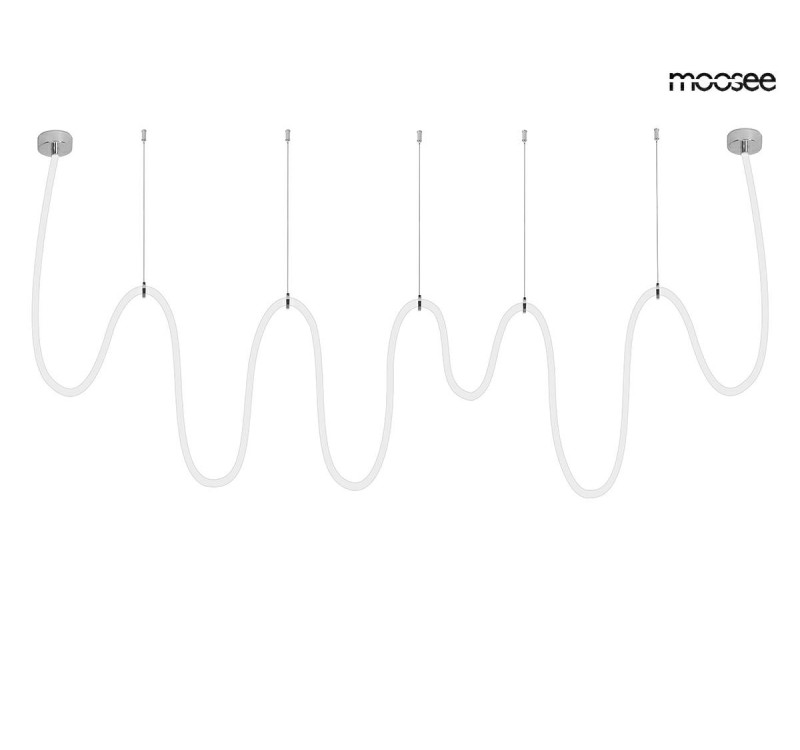 MOOSEE lampa wisząca LASSO 1000 Smart     srebrna