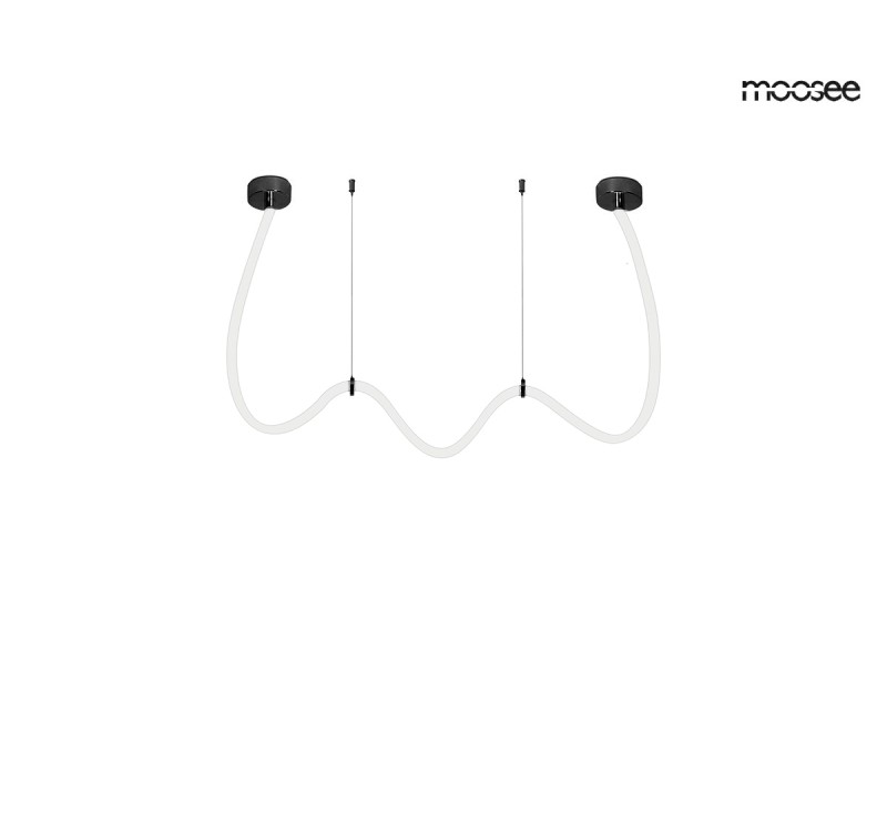 MOOSEE lampa wisząca LASSO 400 Smart      czarna