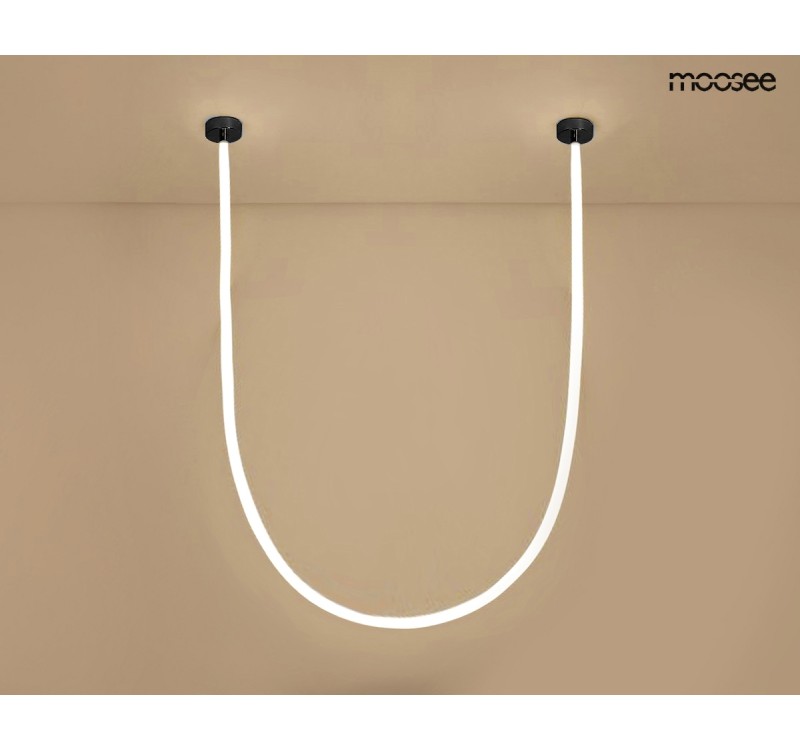 MOOSEE lampa wisząca LASSO 600 Smart      czarna