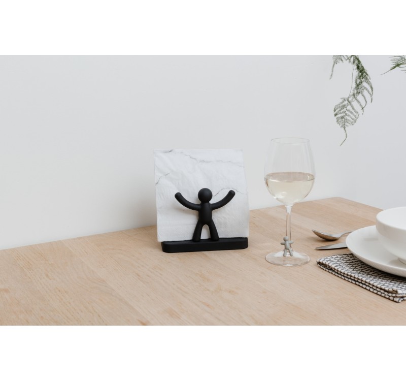 UMBRA uchwyt na serwetki BUDDY czarny