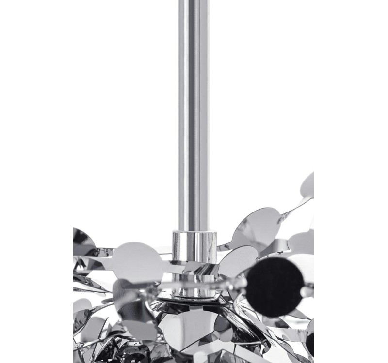 Lampa wisząca MONETE SINGLE chrom - metal