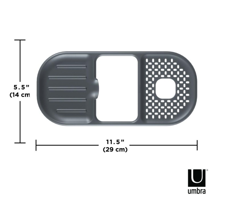 UMBRA organizer do zlewu SLING - szary