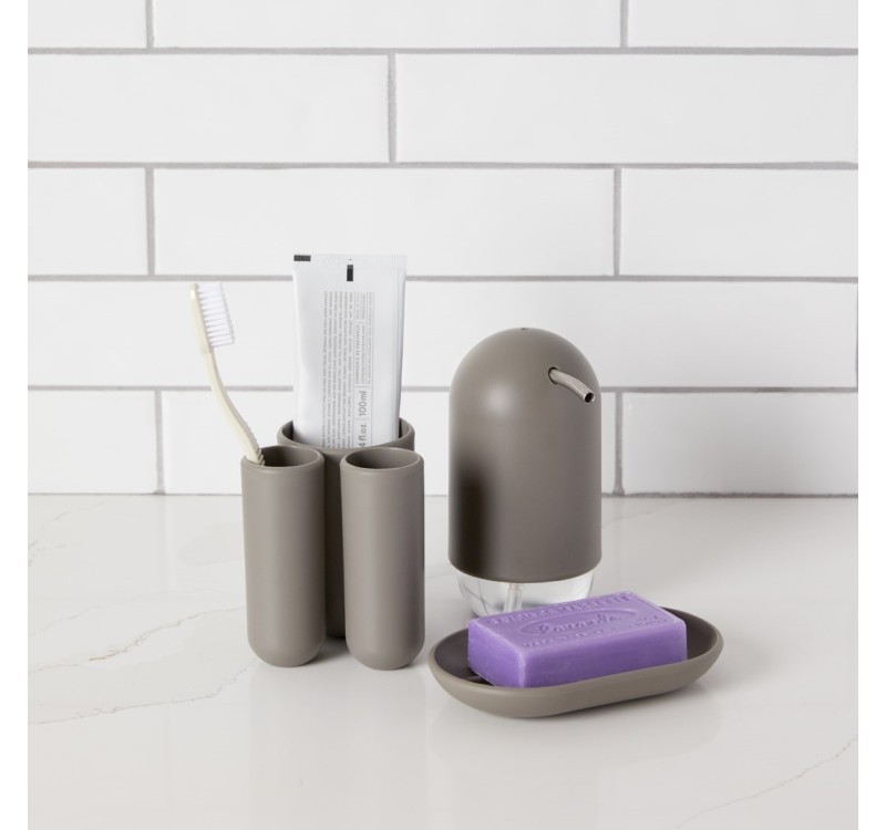 UMBRA kubek na szczoteczki  TOUCH - szary