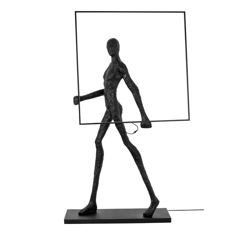 Lampa podłogowa HUMAN SQUARE włókno szklane