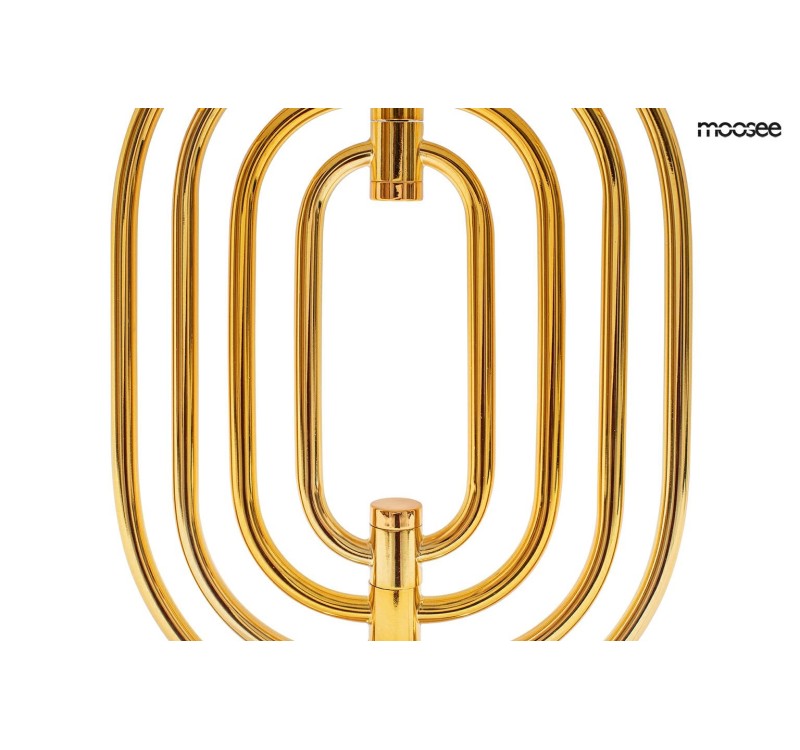 MOOSEE lampa stołowa BOTTEGA złota / biała