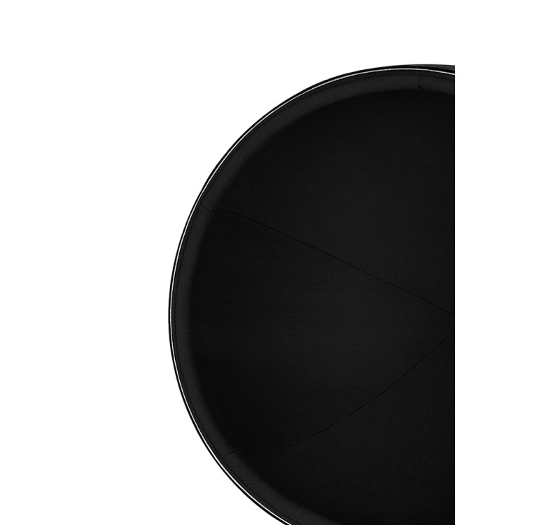 Fotel BALL BLACK czarny