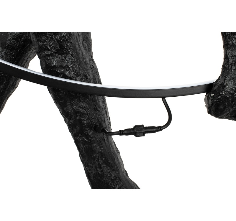 Lampa podłogowa HUMAN ROUND  włókno szklane