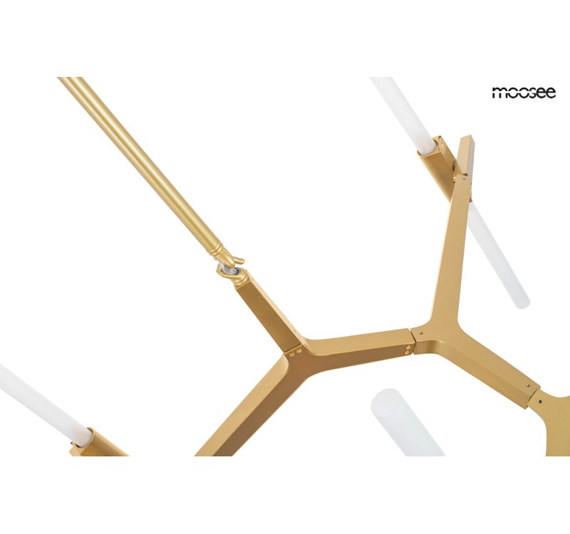 MOOSEE lampa wisząca CANDELABR 10 złota