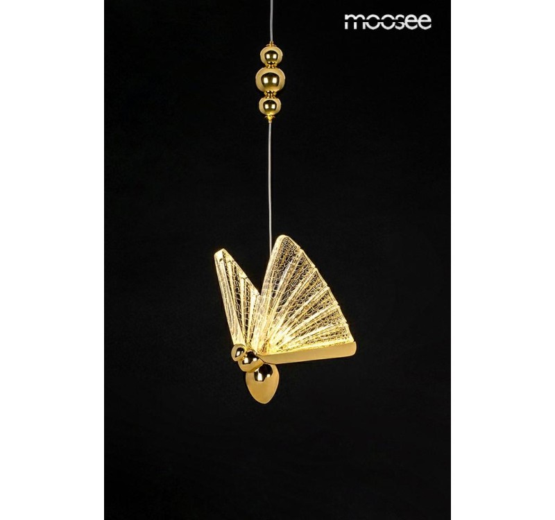 MOOSEE lampa wisząca BUTTERFLY S złota