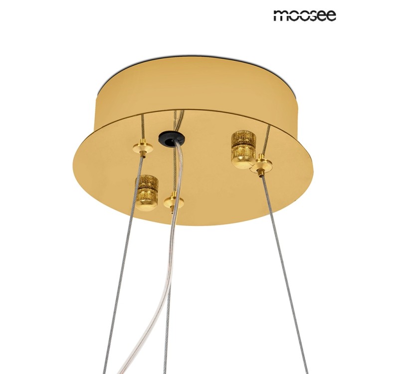 MOOSEE lampa wisząca FLORENS 120 złota