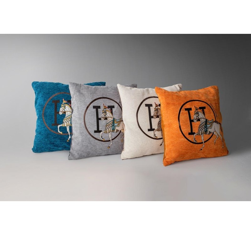 Poduszka dekoracyjna SHP PARIS HOME       pomarańczowa